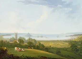 Mounts Bay from Ludgvan, 1790